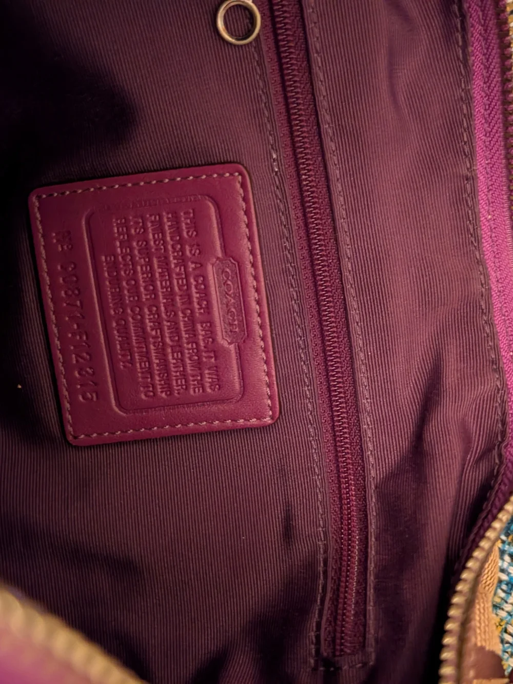 Coach Soho patchwork hobo - Picture 7 of 7